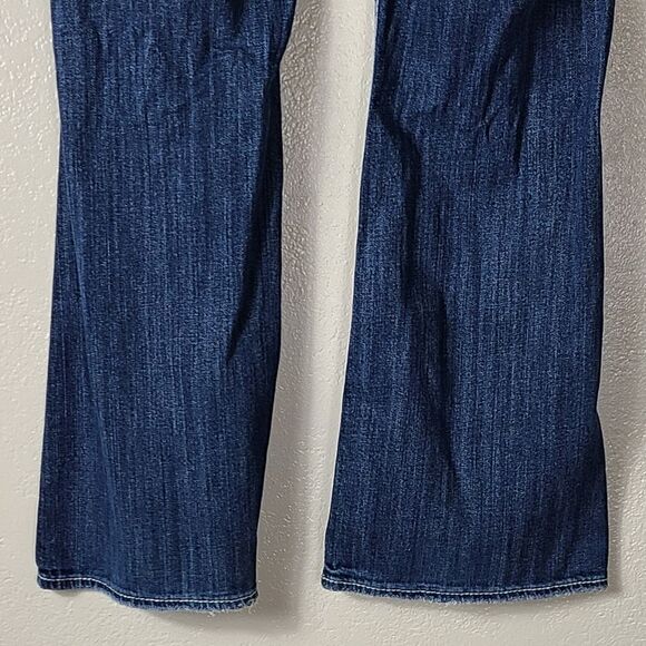 Silver Lola Flare Jeans 27 Inseam Hole Distressed - Picture 7 of 16